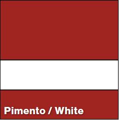 Pimento/White TEXTURE 1/16IN - Rowmark Textures